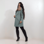 ⁦معطف حريمي جوخ بياقة فرو⁩ - الصورة ⁦14⁩