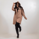 ⁦معطف حريمي جوخ بياقة فرو⁩ - الصورة ⁦6⁩